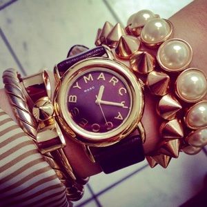 Small gold Marc by Marc Jacobs watch